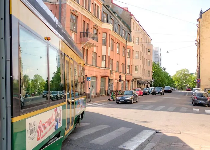 アパート Cozy And Stylish In Kamppi *